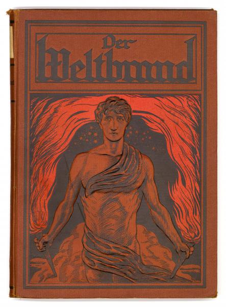 Abb. 1: Paul Schreckenbach, Der Weltbrand. Illustrierte Geschichte aus großer Zeit. Mit zusammenhängendem Text, Bd. 1, Leipzig 1915.
