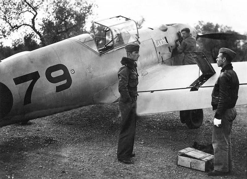 Werner Mölders als Staffelkapitän an der Ebrofront 1938