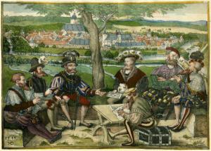 Hans Döring, Ansicht von Lich von Süden (1545)