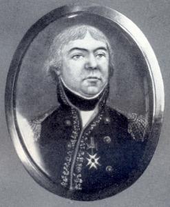 Oberst Theobald von Hügel, erster Kommandeur des Regiments Das Bild zeigt den Obersten Theobald von Hügel, ersten Kommandeur des Regiments