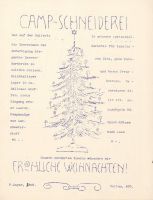 Abbildung 6: Lager-Laterne, Weihnachtsausgabe 1916. Werbung für die Camp-Schneiderei des Internierungslagers Douglas auf der britischen Insel Ilse of Man.
