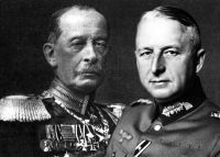 Alfred von Schlieffen und Erich von Manstein (gemeinfrei, Bundesarchiv)