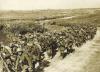 Vormarsch zur Westfront bei Aubres (4. Flandernschlacht) im Bereich der Heeresgruppe Kronprinz Rupprecht, zu der das Deutsche Alpenkorps gehörte, April 1918 (Inv. Nr. 64-1974) © Bayerisches Armeemuseum